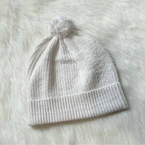 NWOT White Beenie